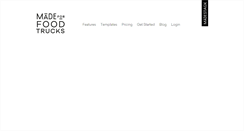 Desktop Screenshot of madeforfoodtrucks.com